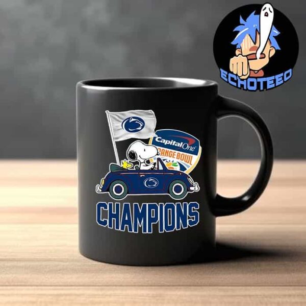 Penn State Nittany Lions Capital One Orange Bowl Champions College Football Playoff NCAA Season 2024-2025 Mug