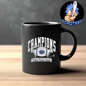 Penn State Nittany Lions The Champions Of Vrbo Fiesta Bowl On Dec 31th 2024 At State Farm Arena US Mug