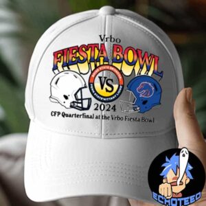 Penn State Nittany Lions VS Boise State Broncos NCAA The Fiesta Bowl 2025 On Jan 1st 2025 At State Farm Arena Glendale Arizona  Classic Hat Cap