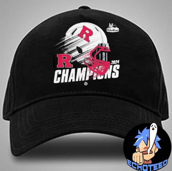 Rutgers Scarlet Knights The Champions Of Rate Bowl 2024-2025 NCAA On Dec 26th 2024 At Chase Field Phoenix Arizona Classic Hat Cap