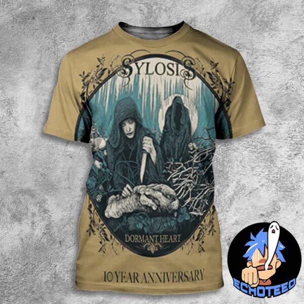 Sylosis 10 Year Anniversary Of Dormant Heart Album On Jan 11th 2025 All Over Print Essentials Unisex T-Shirt