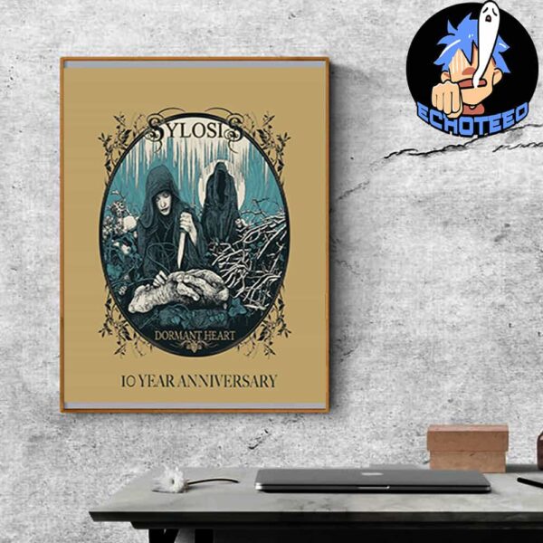 Sylosis 10 Year Anniversary Of Dormant Heart Album On Jan 11th 2025 Home Decor Poster Canvas