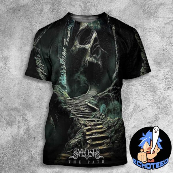 Sylosis The Path New EP A Dark Journey Through a Mysterious Skull-Shaped Cave On Oct 3rd 2024 All Over Print Essentials Unisex T-Shirt