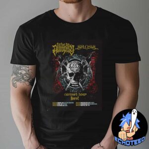 Sylosis With Fit For An Autopsy And Darkest Hour And Heriot Tour List 2024 Start On Nov 22th 2024 Essentials Unisex T-Shirt