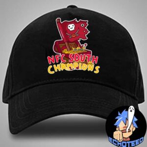 Tampa Bay Buccaneers The King Of NFC South Champions NFL Playoffs 2024-2025 Merch By CornDoggyLoL Classic Hat Cap