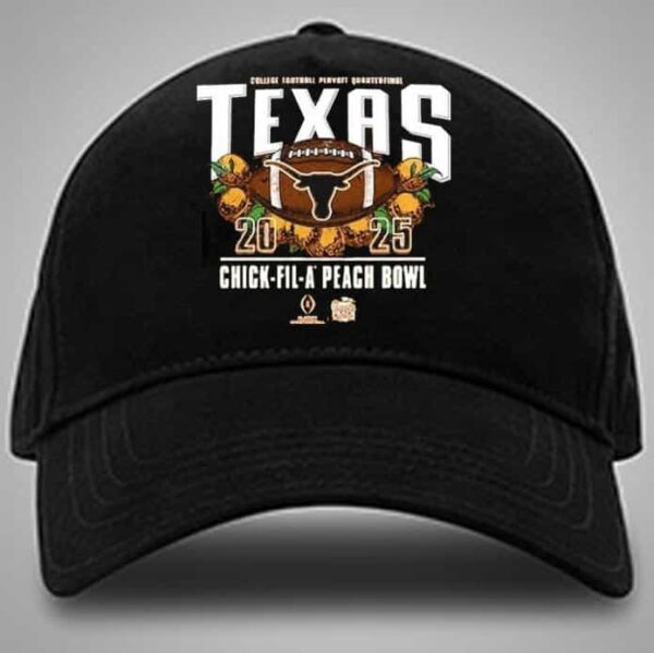 Texas Longhorns College Football Playoff 2025 Chick Fil A Peach Bowl Classic Hat Cap