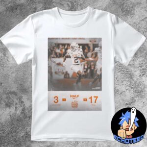 Texas Longhorns Hook Em Arizona State Sun Devils With 17-3 Peach Bowl 2025 NCAA CFB Playoff On Jan 2nd 2025 At Mercedes Benz Stadium Atlanta Georgia Essentials Unisex T-Shirt