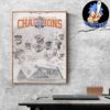 Nick Foles The SB MVP Philadelphia Eagles No 1 NFC East NFL 2024-2025 Home Decor Poster Canvas