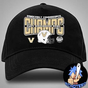 Vanderbilt Commodored The Champions Of Birmingham Bowl 2024-2025 NCAA At Protective Stadium Birmingham US Classic Hat Cap