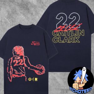 WNBA x Round21 x WNBPA WNBA Draft Night Caitlin Clark Merchandise Two Sides Essentials Unisex T-Shirt