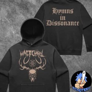 Whitechapel Hymns Faded Black Pullover Merchandise Two Sides Long Sleeve Essentials Hoodie Unisex T-Shirt