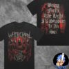 Whitechapel Inverted Cross Faded Long Sleeve Merchandise All Over Print Two Sides Essentials Unisex T-Shirt